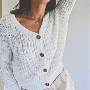 Cream Knit Sweater